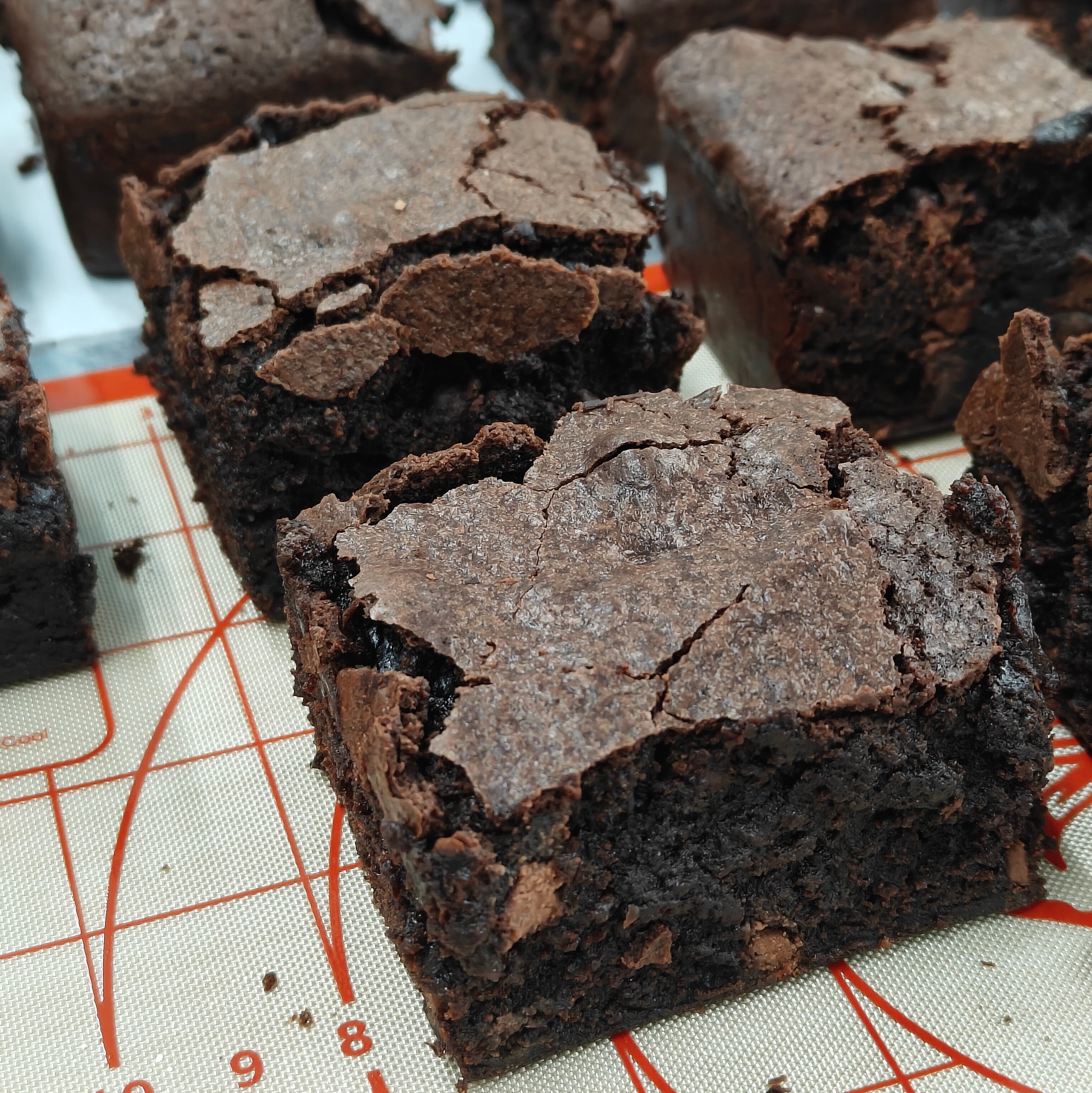 Double Chocolate Fudge Brownies